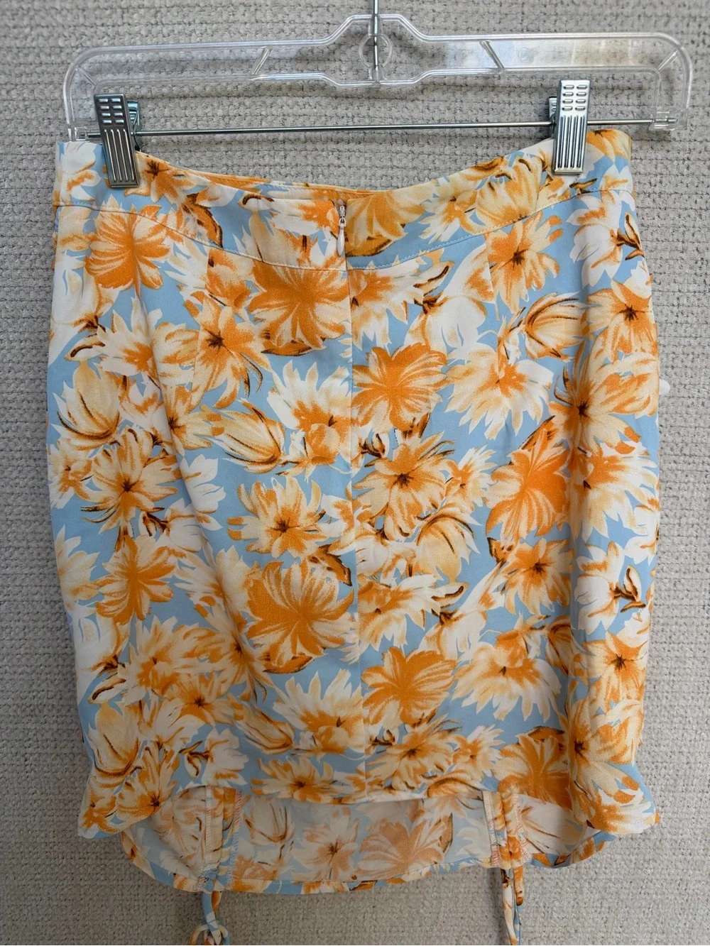 Matching top and skirt set